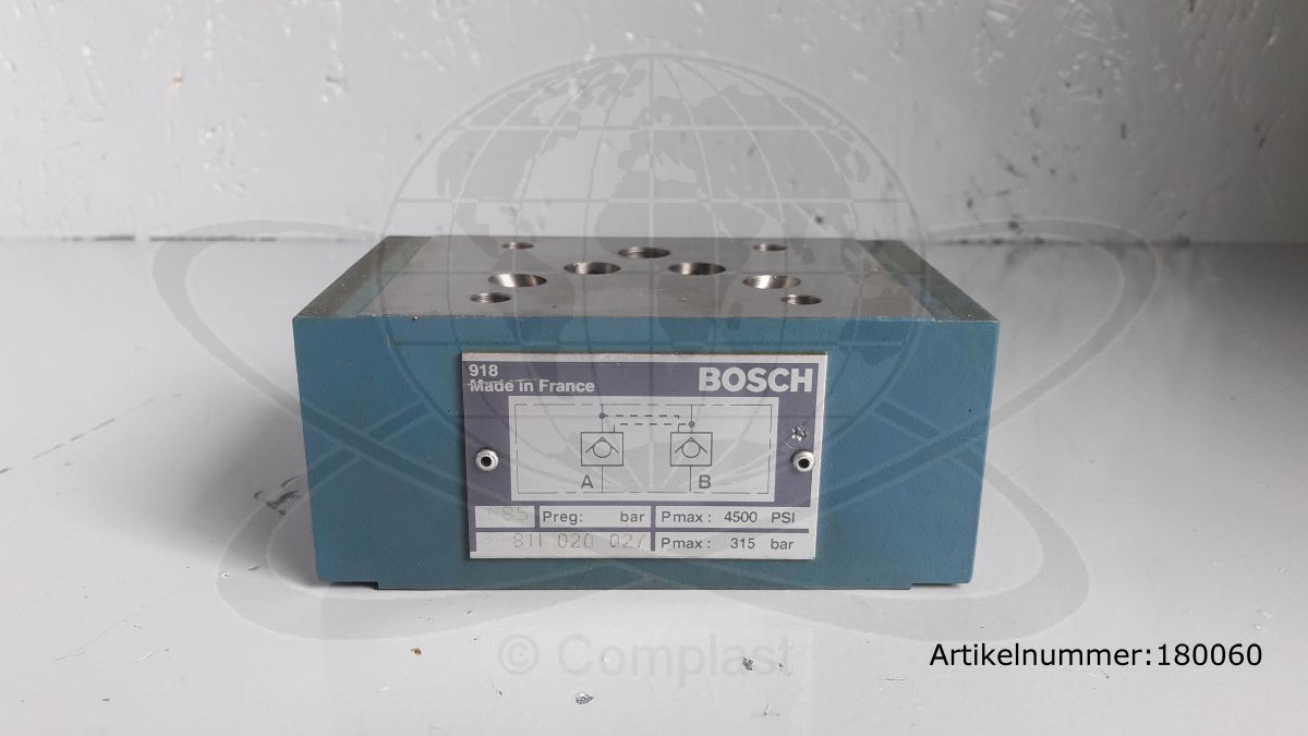 BOSCH Doppelrückschlagventil / 0 811 020 027