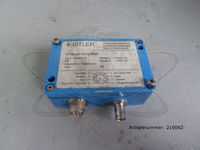 Kistler charge amplifier, 5039AY33 / 1060238