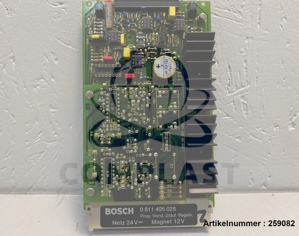 BOSCH 0 811 405 028 Prop. Verst. Karte - 2stuf. Regelv.