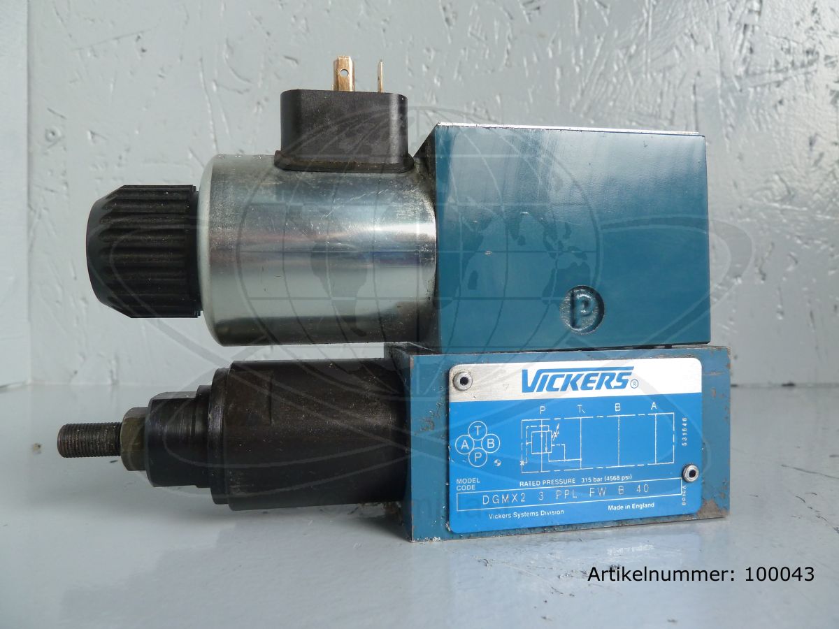 BOSCH intermediate block pressure setting valve + WV 4/2 / 0 810 091 227