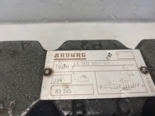 Arburg Sicherheitsventil 83.745 / LS 1171 X112 1X