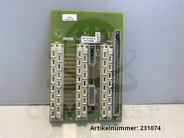Arburg 788 circuit board 187.670 A