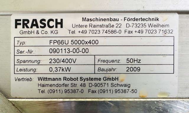 Frasch FP66U 5000 x 400, 2009