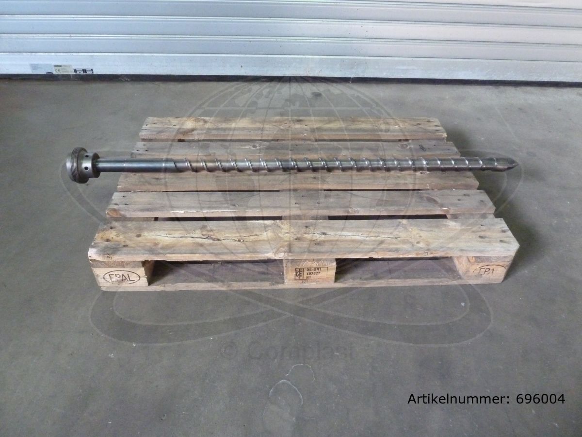 Demag plasticising screw, Ø 50 mm