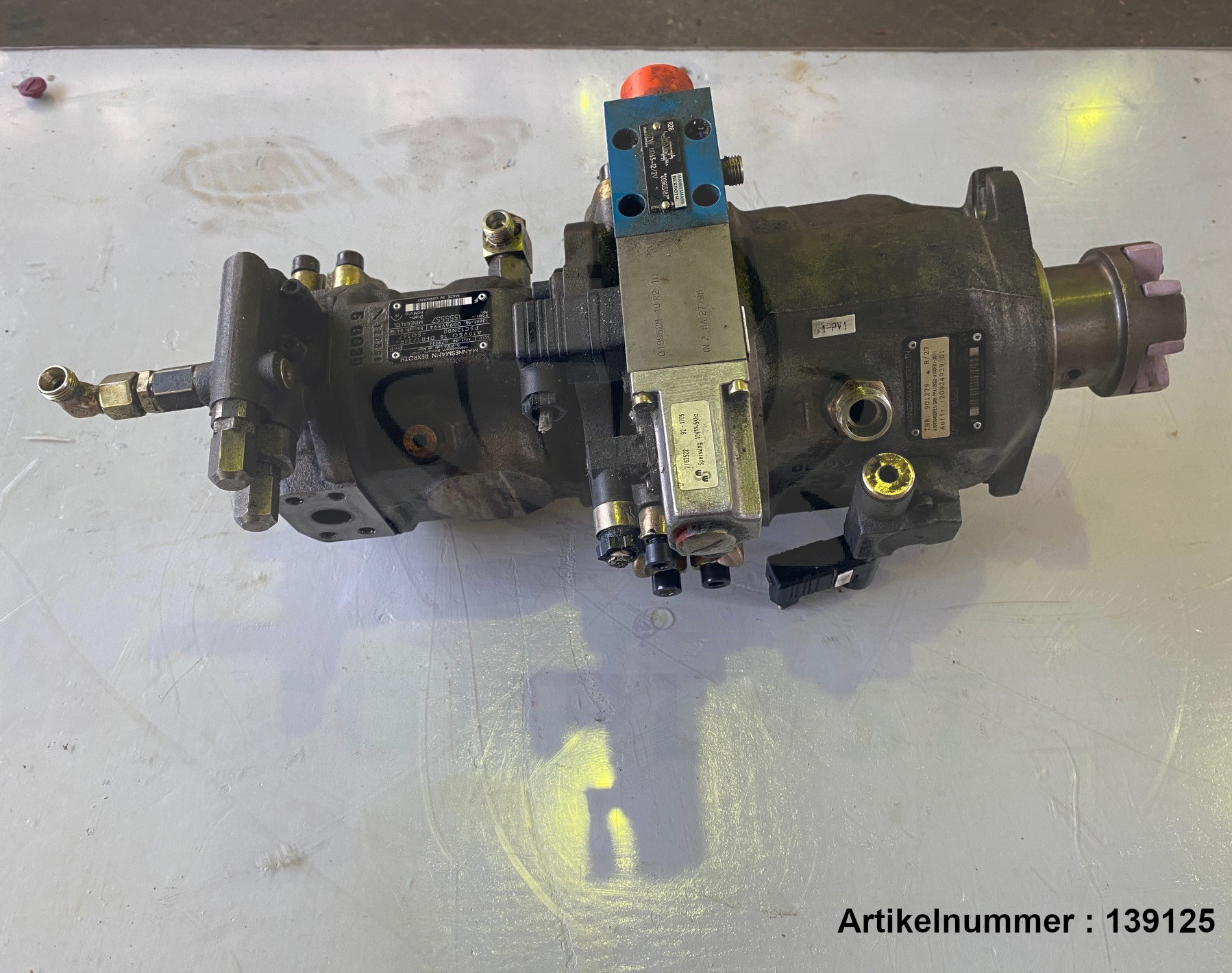Rexroth doublepump APP 45 + APP 18 from Ergotech System 500-120