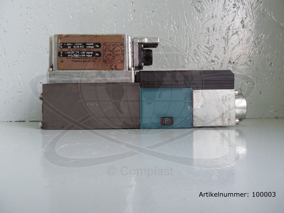 BOSCH / 0 811 404 143 / Proportional Wegeventil WV 4/3 NG6 mit integr. Elektronik / 10075743