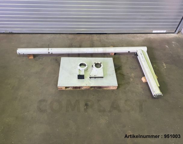Arburg slewing jib crane 450 kg