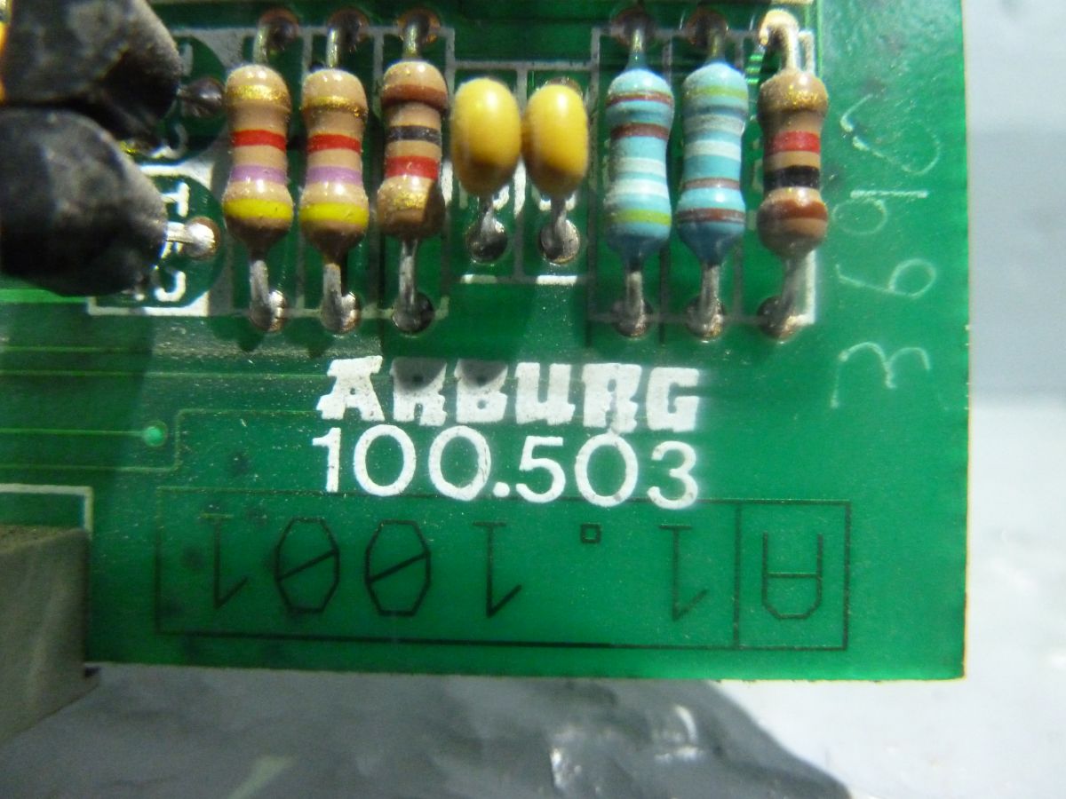 Arburg 2.5241 Steuerkarte / 100.503