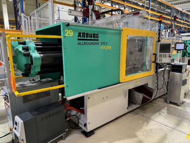Arburg 570 C 2000-800 Golden Edition, 2007 + Wittmann W818