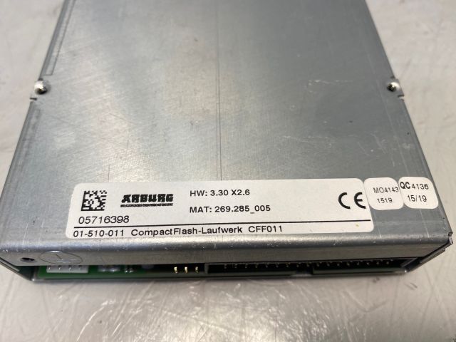 Arburg CompactFlash-Laufwerk CFF011 / 01-510-011 / 269.285_005 / 3.30 X2.6