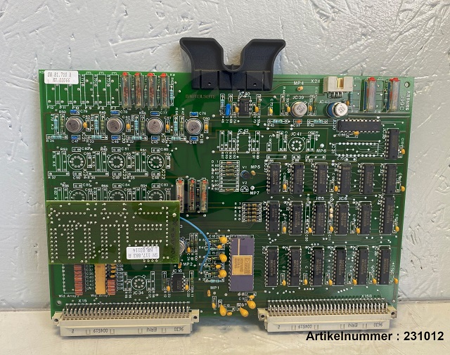 Arburg 399 C position measuring card / Dialogica / 81.710 A