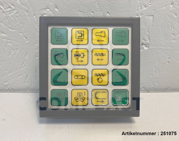 Arburg 667 Tastenfeld / 123.497 A