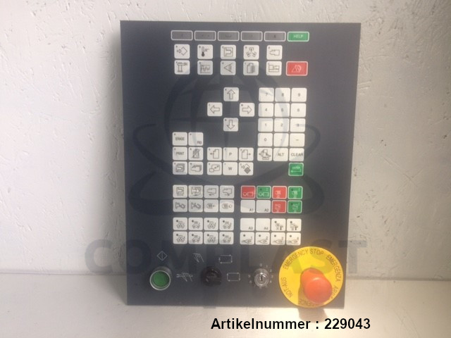 B&R Frontplatte mit Tastatur/ 5E2000.02 / 0046092