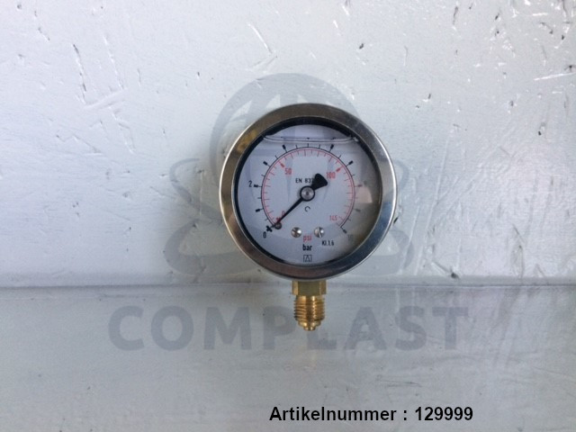 AFRISO bourdon tube glycerine pressure gauge RF 63Gly / 85115701