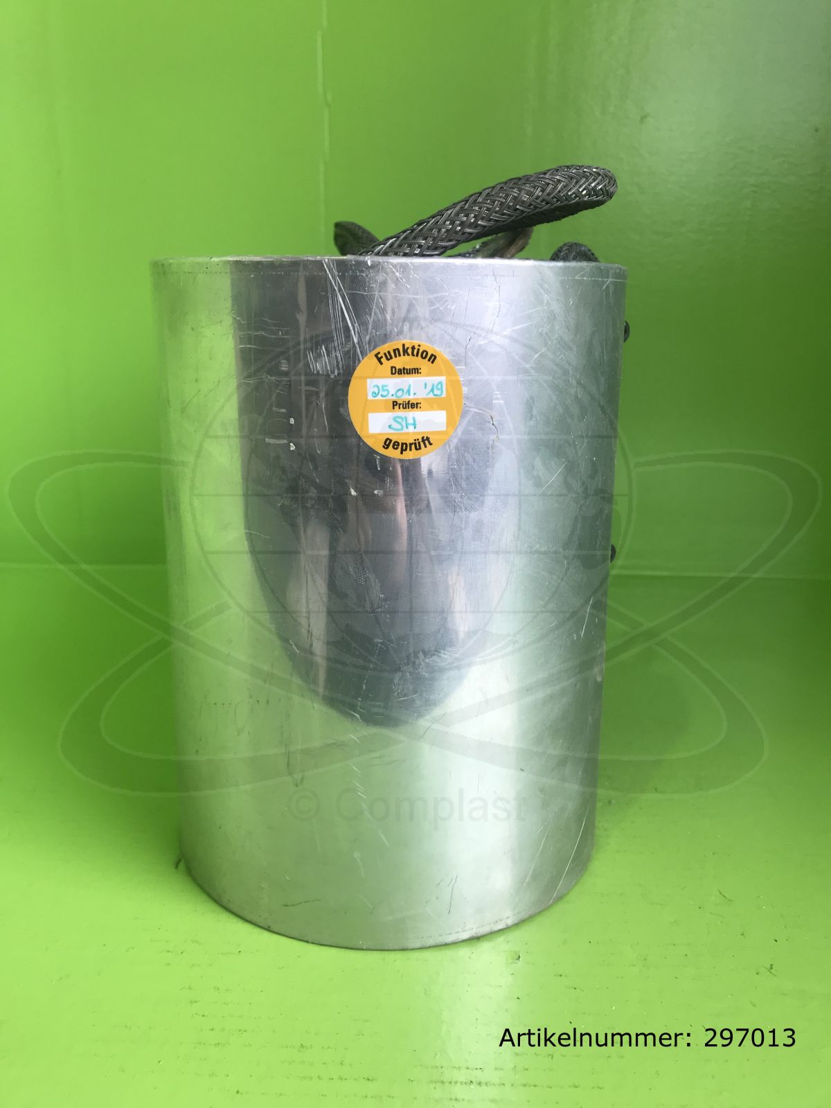 ERGE heating band, Ø 125 x 200 mm 250 V 2x 3045 W