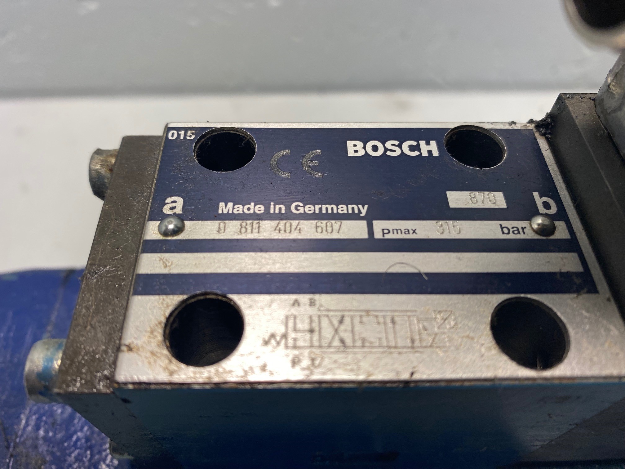 BOSCH pre-set proportional valve NG16 / 0 811 404 324, 0 811 404 607