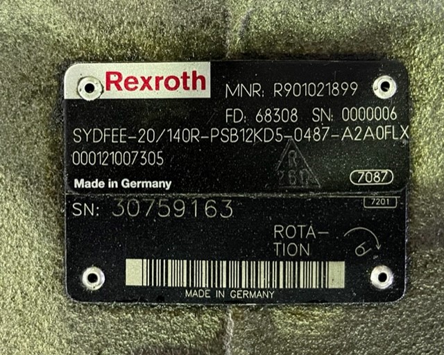 Rexroth 3-fach AKP140 / AKP140 / AKP71 / 02004-0972 / SYDFEE-20/140R / SYDFEE-2X/071R