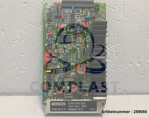 BOSCH 0 811 405 037 Prop. Verst. Karte / DBV