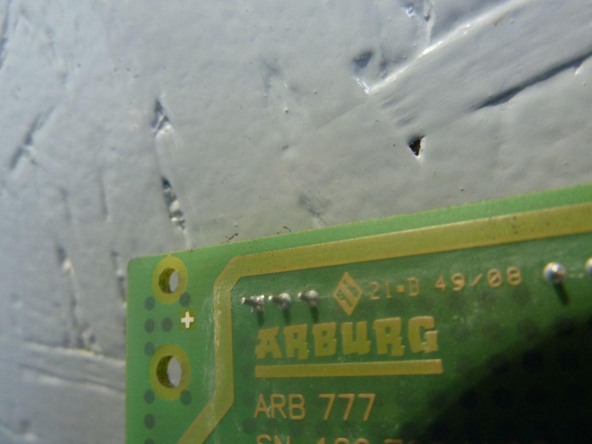 Arburg 777 Leiterplatte Temperaturregelkarte / 182.790