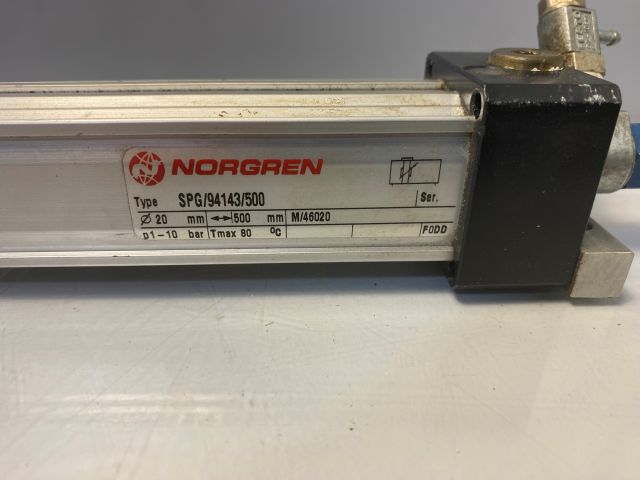 Norgren Lintru Kolbenstangenloser Zylinder, interne Gleitführung / SPG/94143/500