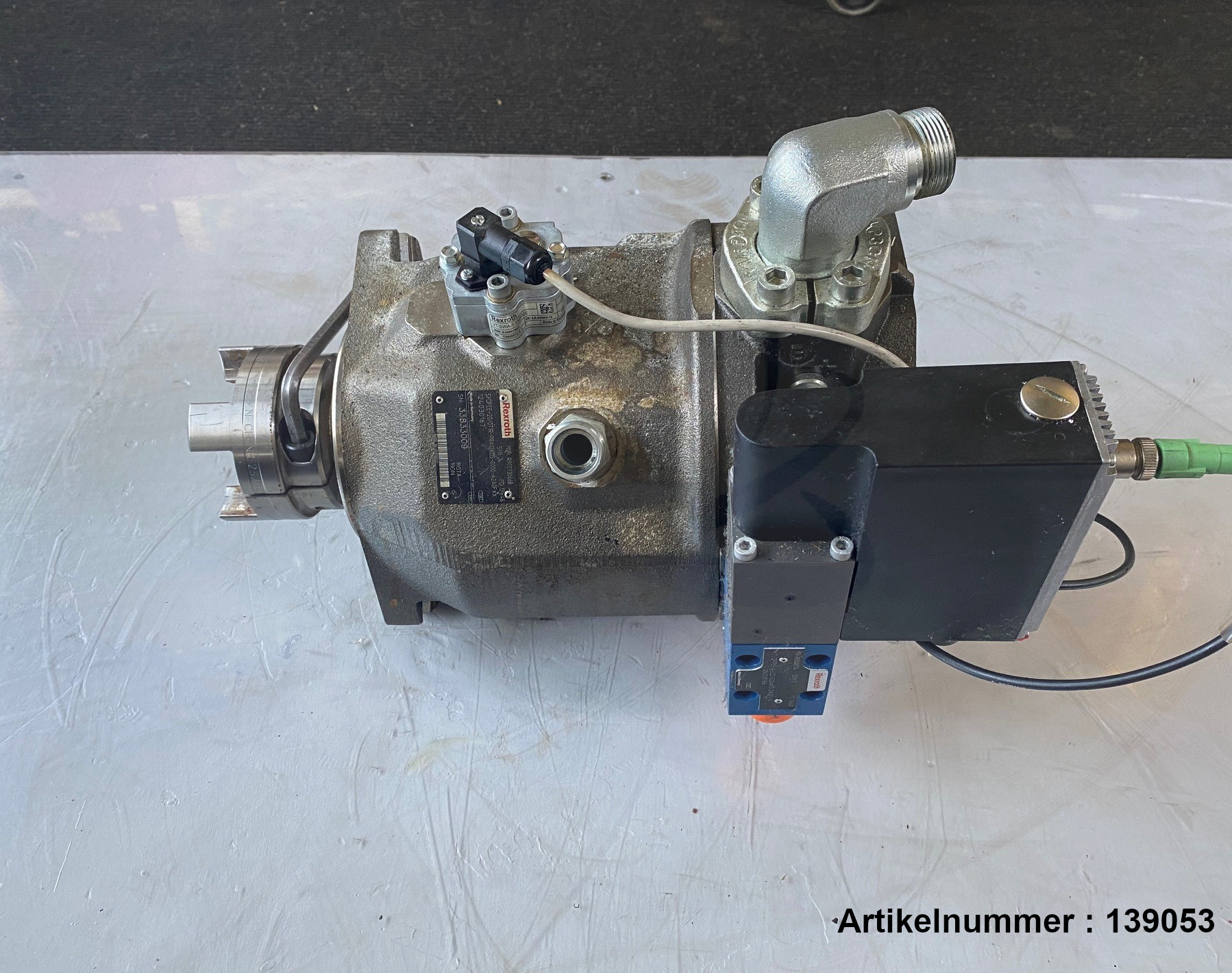 Rexroth Axialkolbenpumpe AKP71 ohne Deckel R900730668 / 100SG579