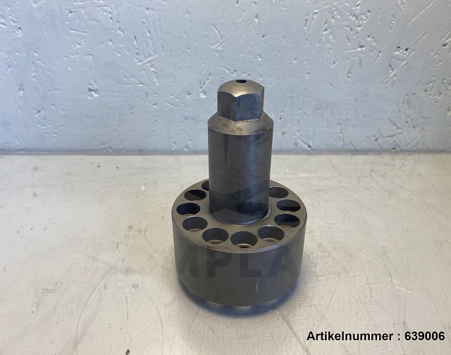 Battenfeld adapter flange and screw-in nozzle Ø 18 mm