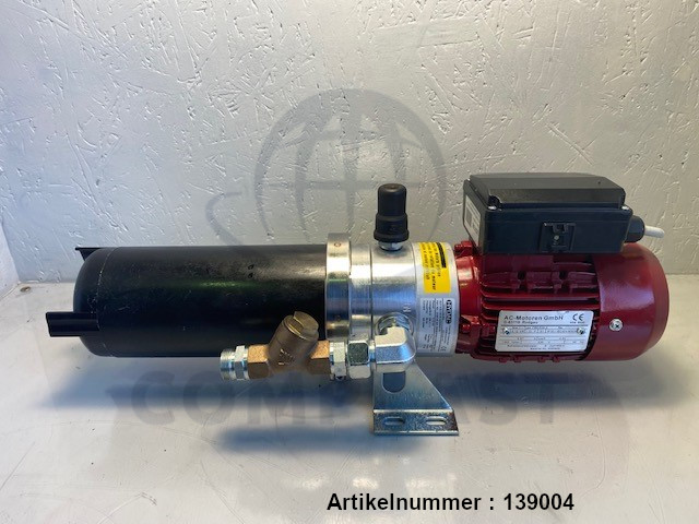 HYDAC Feinfilterpumpe OLF-5-S-120-M-N5DM002-F6 + Motor FBS 63A-4 / 3100140