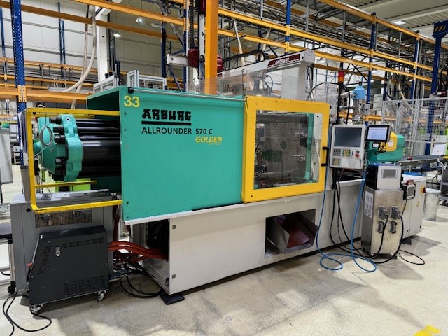Arburg 570 C 2000-800 Golden Edition, 2011 + Wittmann W818