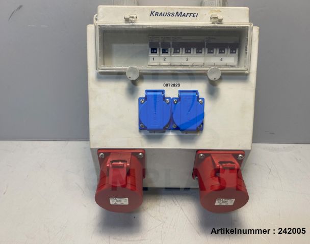 ABL socket outlet combination 2x 400V/16A, 2x 230V/32A / 0872829 / F52S300