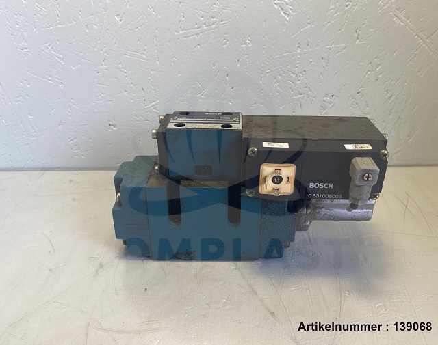 BOSCH pilot operated proportional valve / 0 811 404 090, 0 811 404 042, 0831 006003