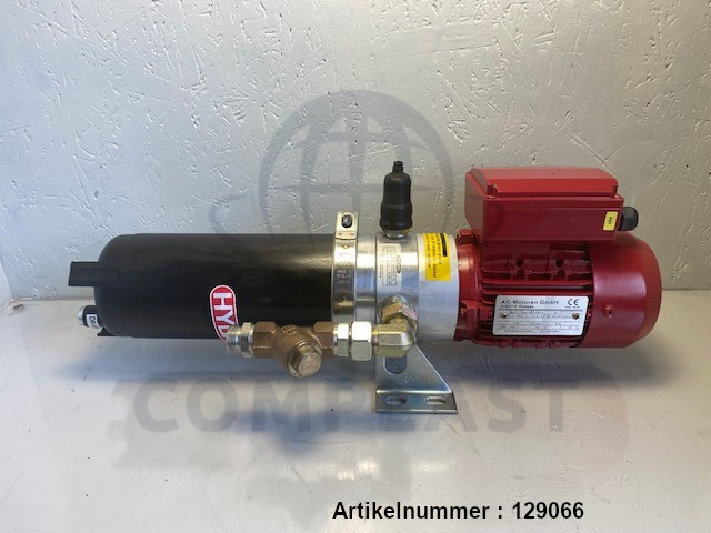 HYDAC Feinfilterpumpe OLF-5-S-120-M-N5DM002-F6 + Motor ABS 63A-4 / 3100140 / 100CG024
