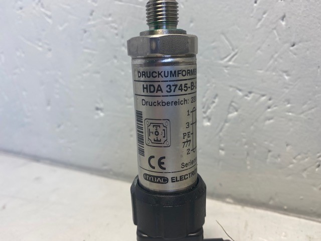 HYDAC Druckumformer 905989 / HDA 3745-B-220-119 / 220 bar / SG406