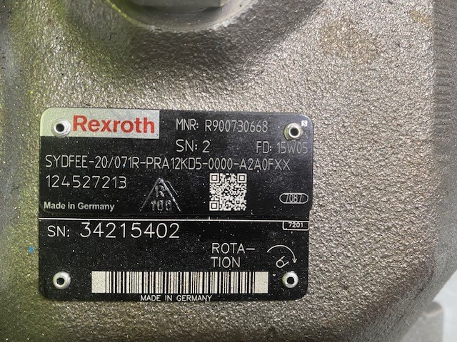 Rexroth Axialkolbenpumpe AKP71 ohne Deckel R900730668 / 100SG579