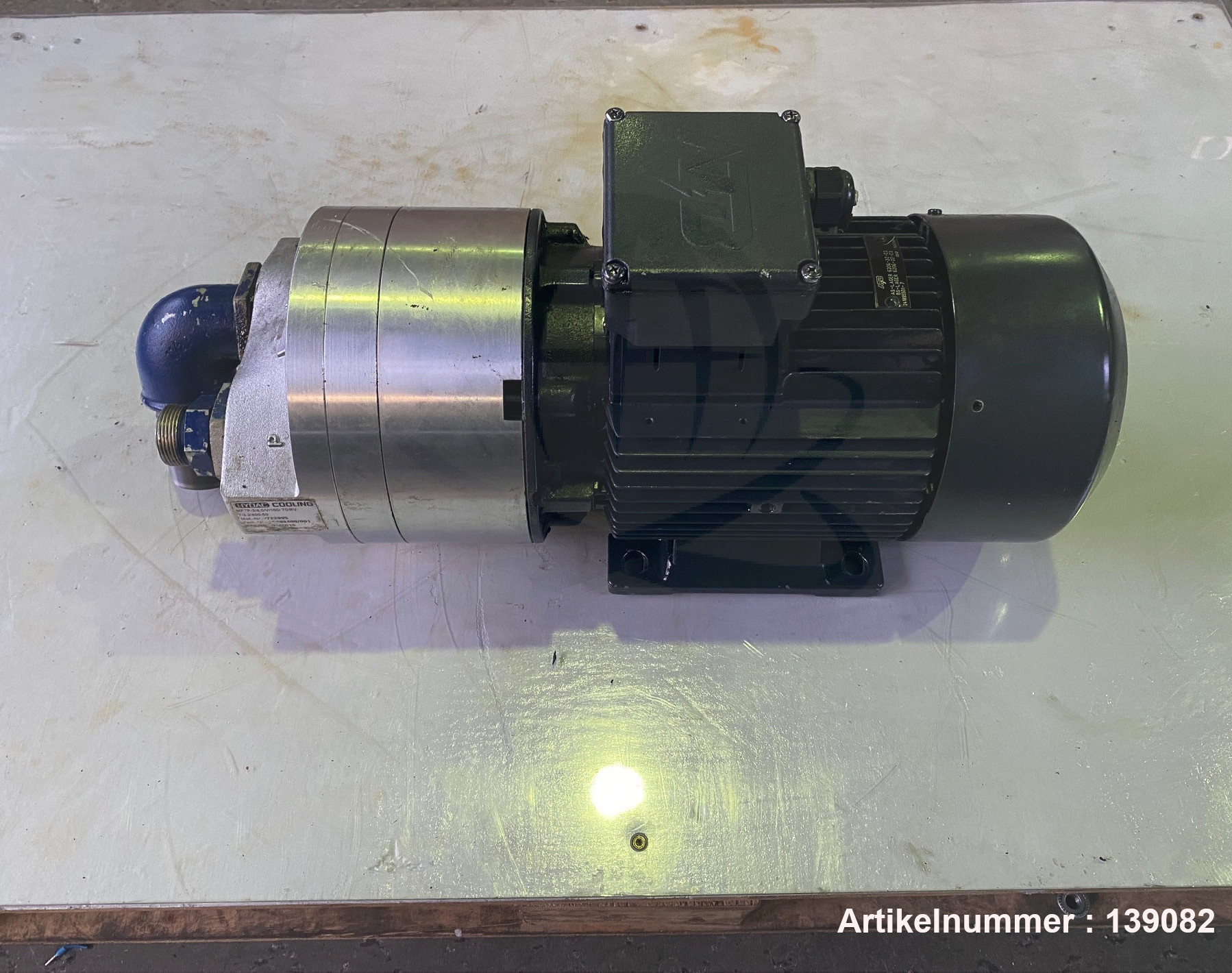 HYDAC pump unit MFZP-3/4.0/V/100/70/RV, AF 100L / 20040858 / 72295