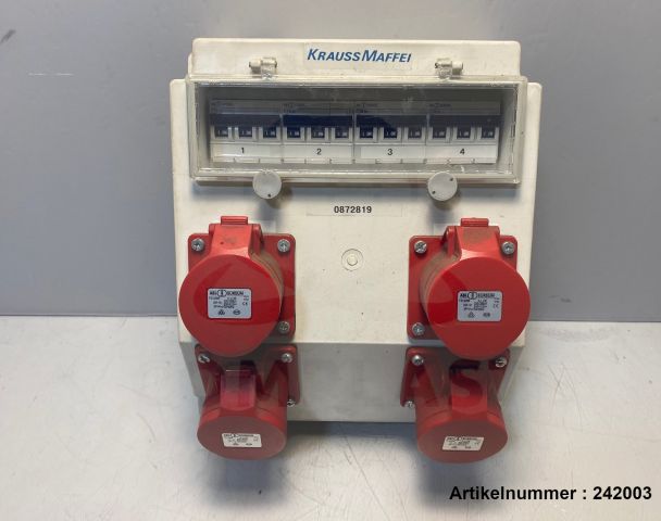 ABL socket outlet combination 4x 400V/16A / 0872819 / F51S300