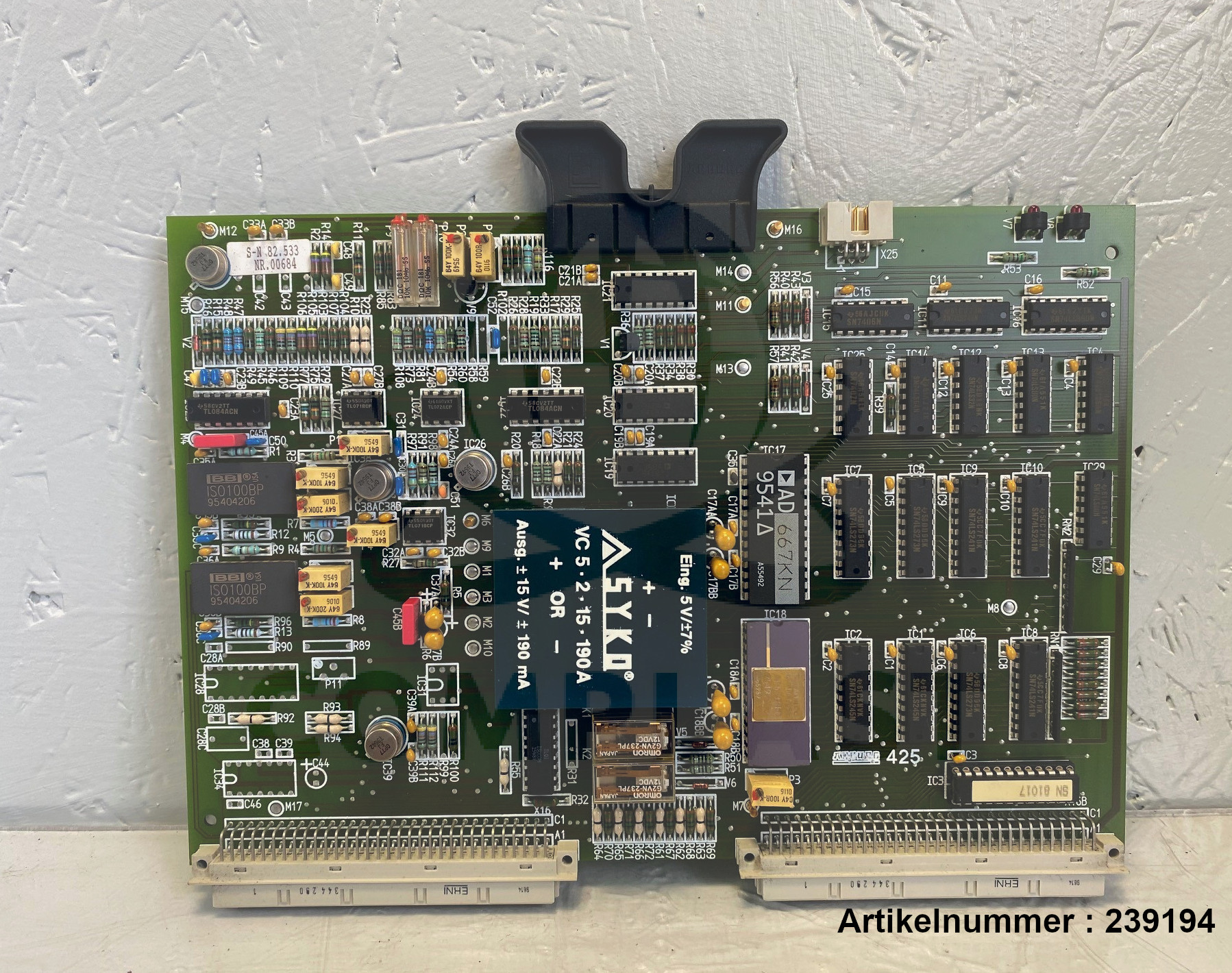 Arburg 425 Innendruckkarte / 82.533