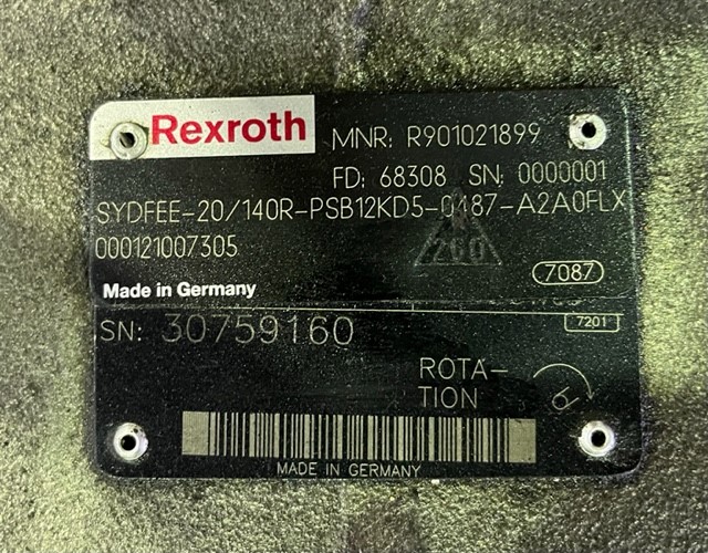 Rexroth 3-fach AKP140 / AKP140 / AKP71 / 02004-0972 / SYDFEE-20/140R / SYDFEE-2X/071R