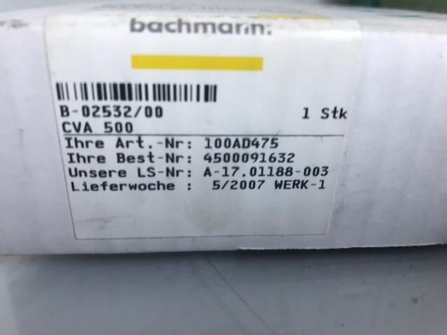 Bachmann Karte CVA 500 / B-02532/00