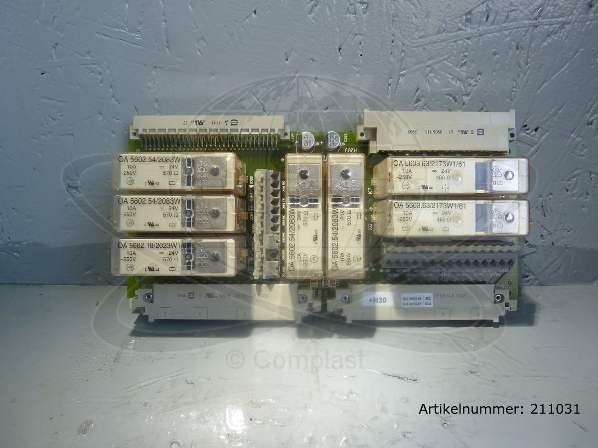 Arburg 794 circuit board relay card / 193.318 - Complast GmbH