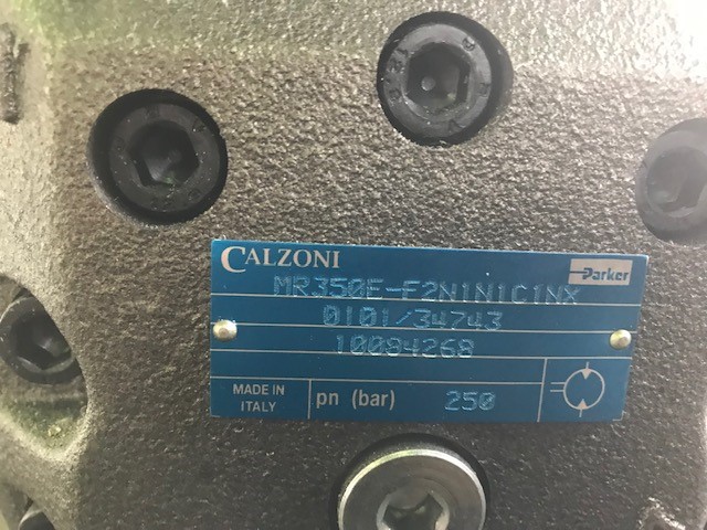 Calzoni Hydromotor 250bar MR350E / 10770257 / MR350E-F2N1N1C1NX