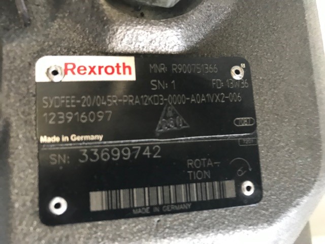 Rexroth AKP45 R900751366 / 10256166 - ohne Deckel / SYDFEE-20/045R-PRA12KD3-0000-A0A1VX2-006