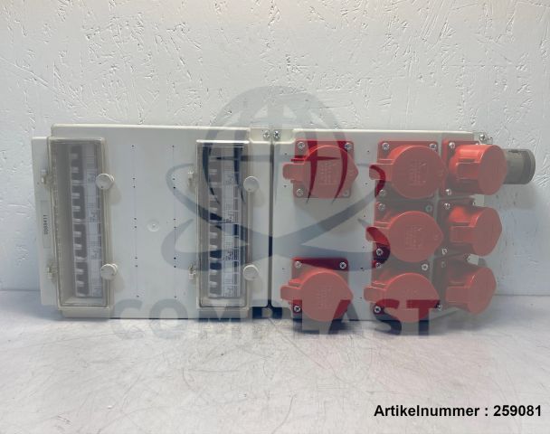 ABL Stromverteiler 8x 400V/16A / 0089411