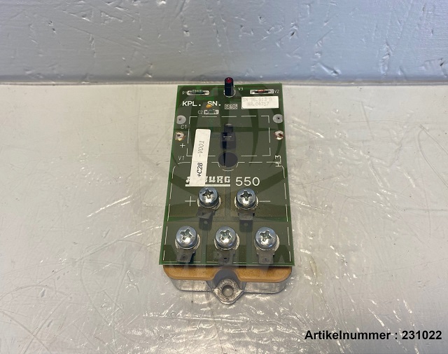 Arburg 550 bridge rectifier / Dialogica / 96.613 A