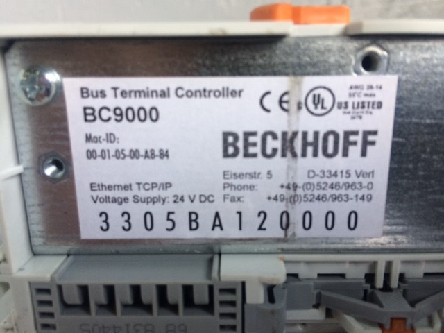 Bockhoff BC 9000- Bus Terminal Controller