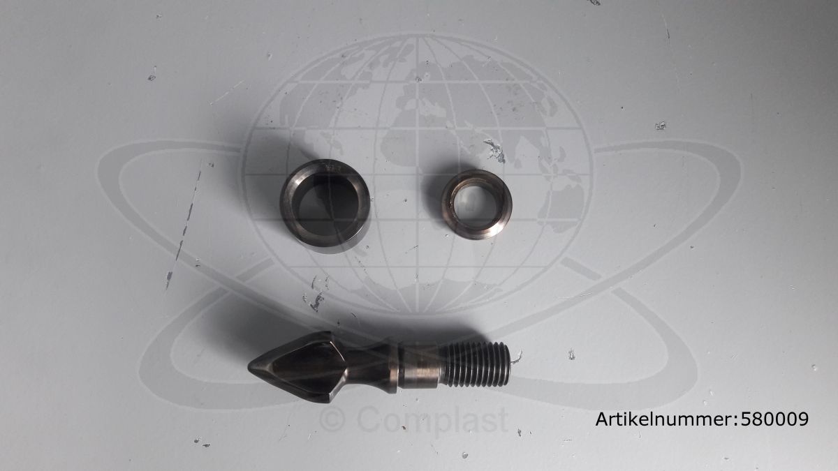 Ferromatik Milacron Schneckenspitze komplett (RSP) Ø 40 mm nitriert