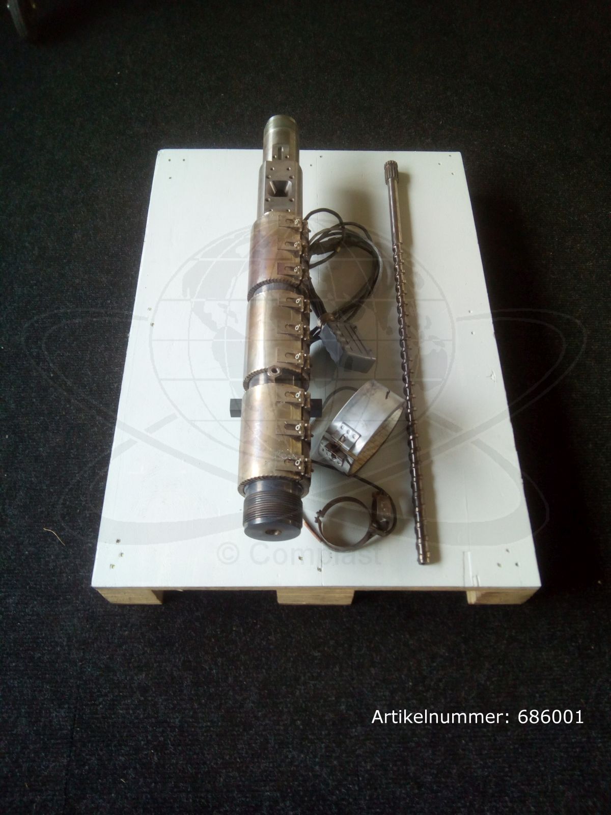 Demag injection unit IU400 incl. barrel, screw, heating Ø 25 mm