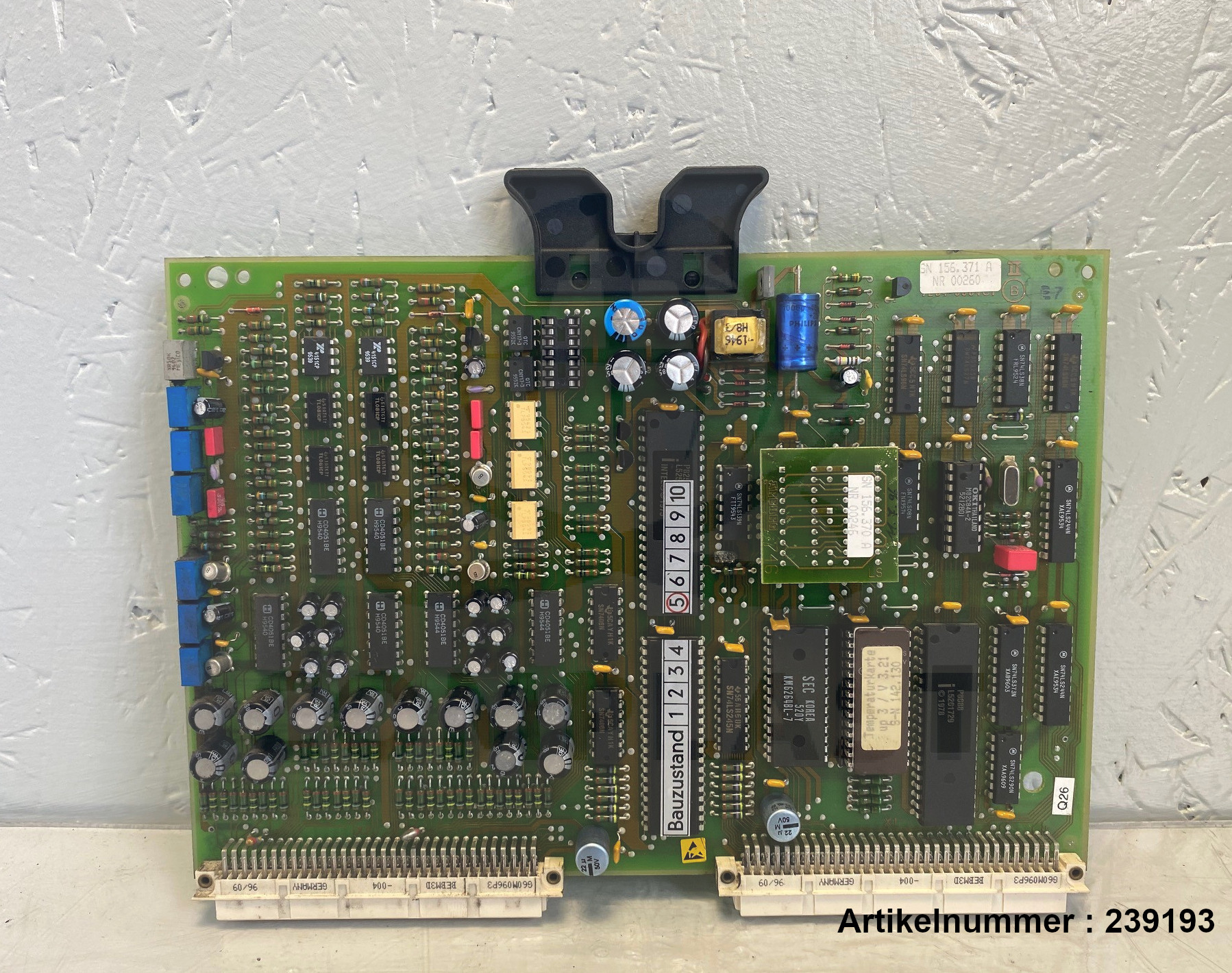 Arburg Temperaturkarte / 158.371 A