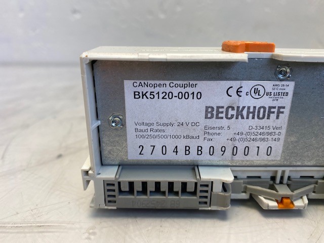Beckhoff CANopen-Buskoppler BK5120 / 02203-7758