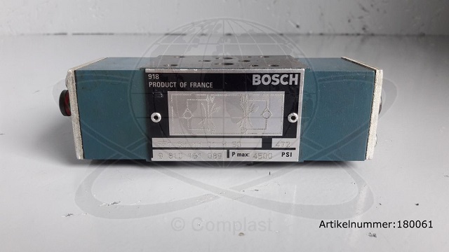 BOSCH choke non-return valve / 9 810 161 089