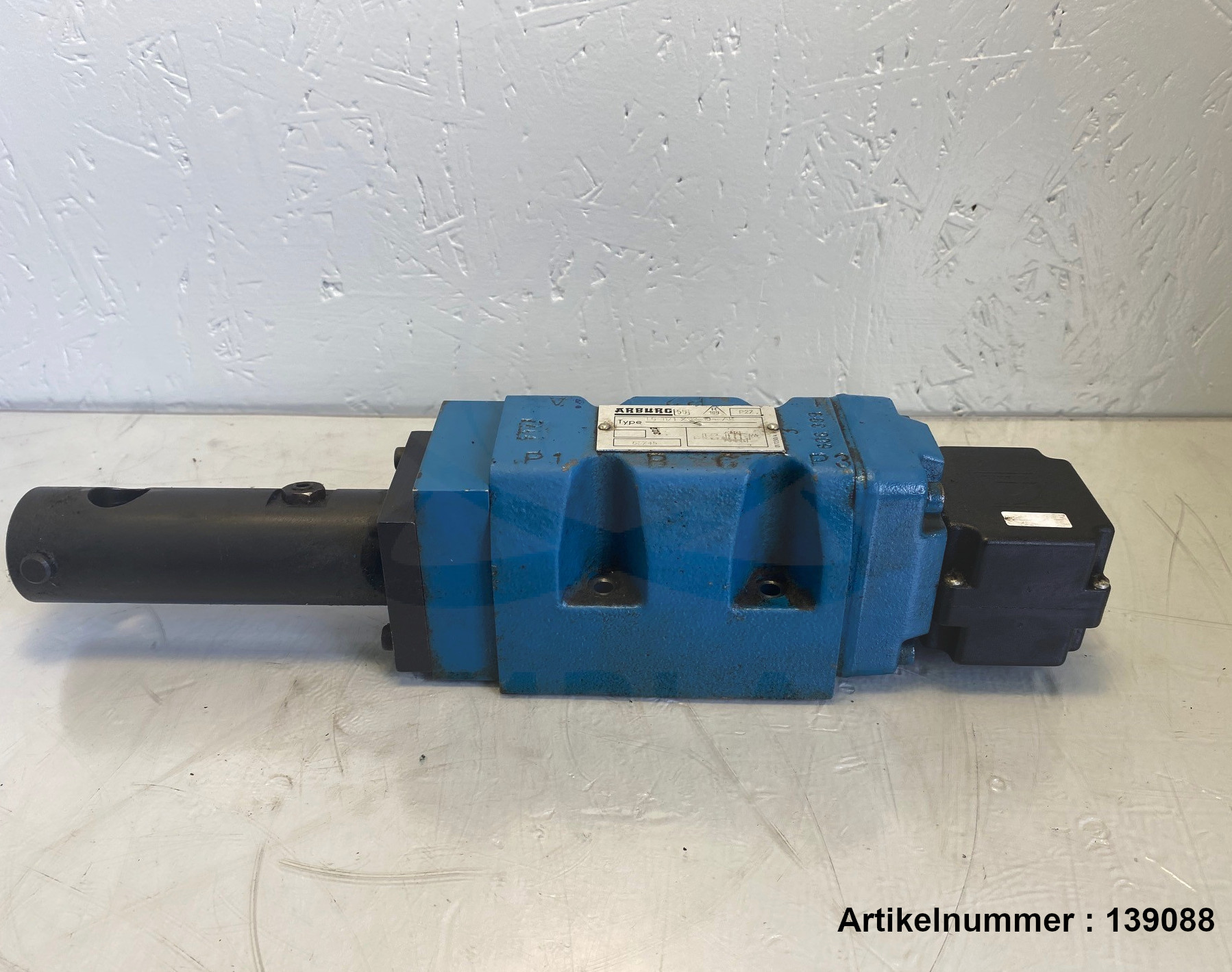 Arburg safety valve 83.745 / LS 1171 X112 1X